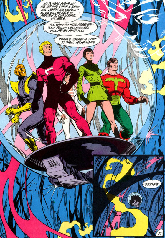 Esper Lass - DC Comics - Legion of Super-Villains - Character