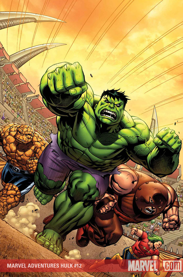 juggernaut vs hulk. MARVEL ADVENTURES HULK #12