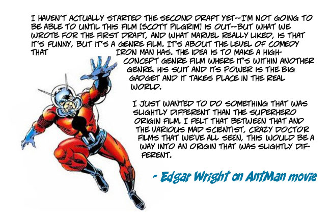 Quote of the Day: Ant-Man is funny — Major Spoilers — Comic Book Reviews,  News, Previews, and Podcasts