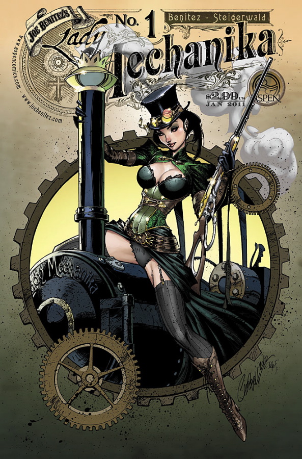 lady mechanika 1 cover variant by j scott campbell d2zbs5f