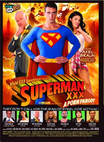 Vivid sent Major Spoilers another trailer for Superman XXX A Porn Parody 