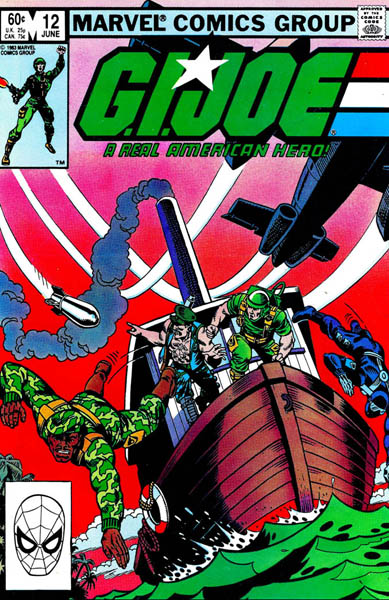 1983 Comic 1st Appearance Gung-Ho  Airborne Wild Bill GEMINI GI Joe #11 