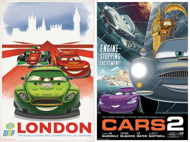 pixar cars 2 posters. POSTER: More Cars 2 posters