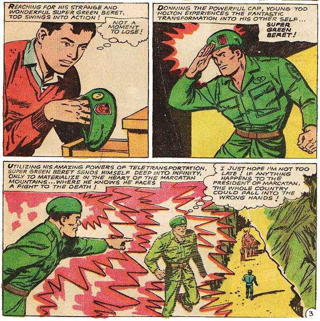 RETRO REVIEW: Super Green Beret #1 (April 1967) — Major Spoilers 