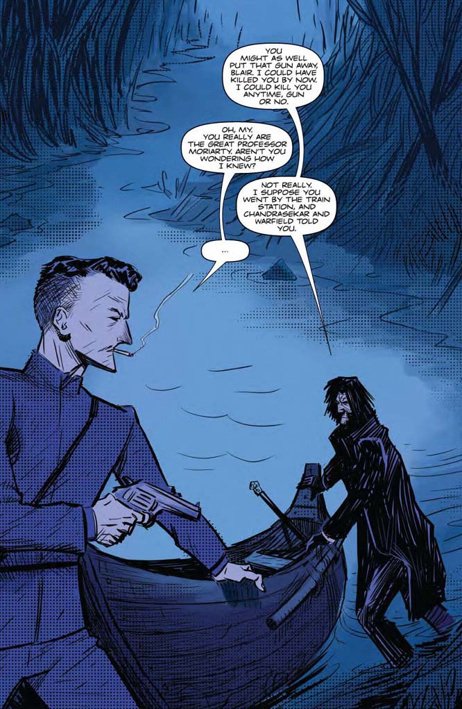 SNEAK PEEK Moriarty 9 — Major Spoilers — Comic Book Reviews, News