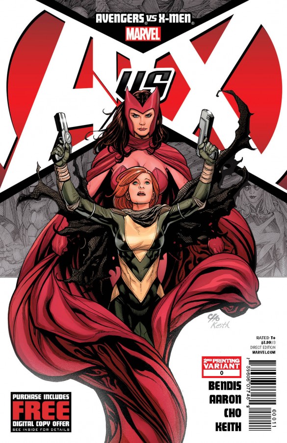 AvengersVSXMen 0 SecondPrintingCover